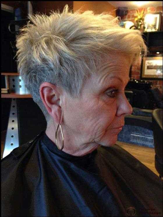 Kurzhaarfrisuren für ältere Frauen mit dünnem Haar 2021 ...