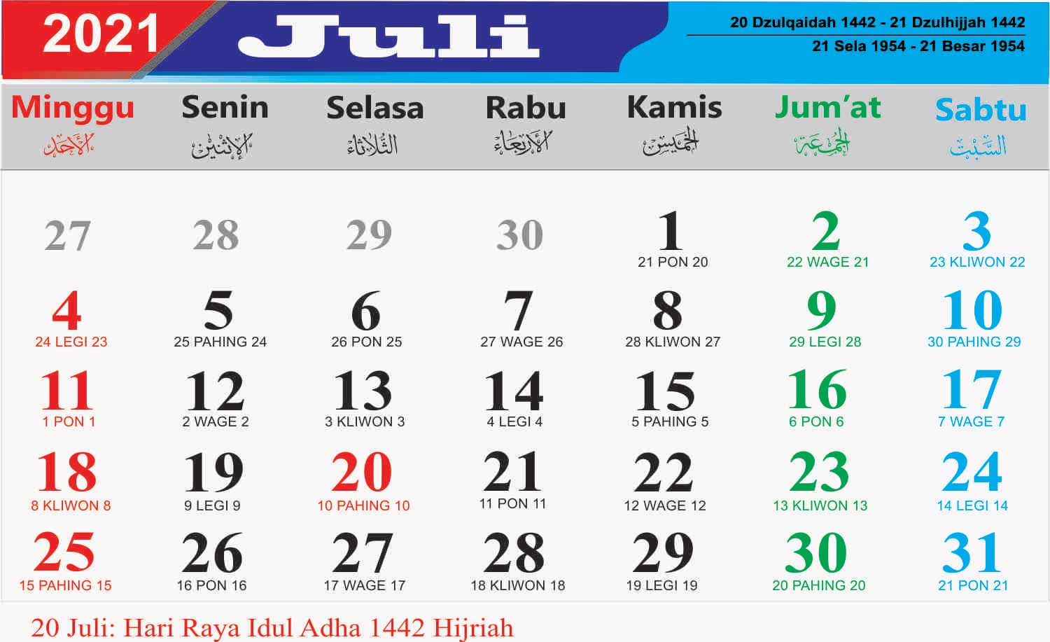66+ Baru Kalender Jawa 2021 Bulan Januari, Kalender Jawa