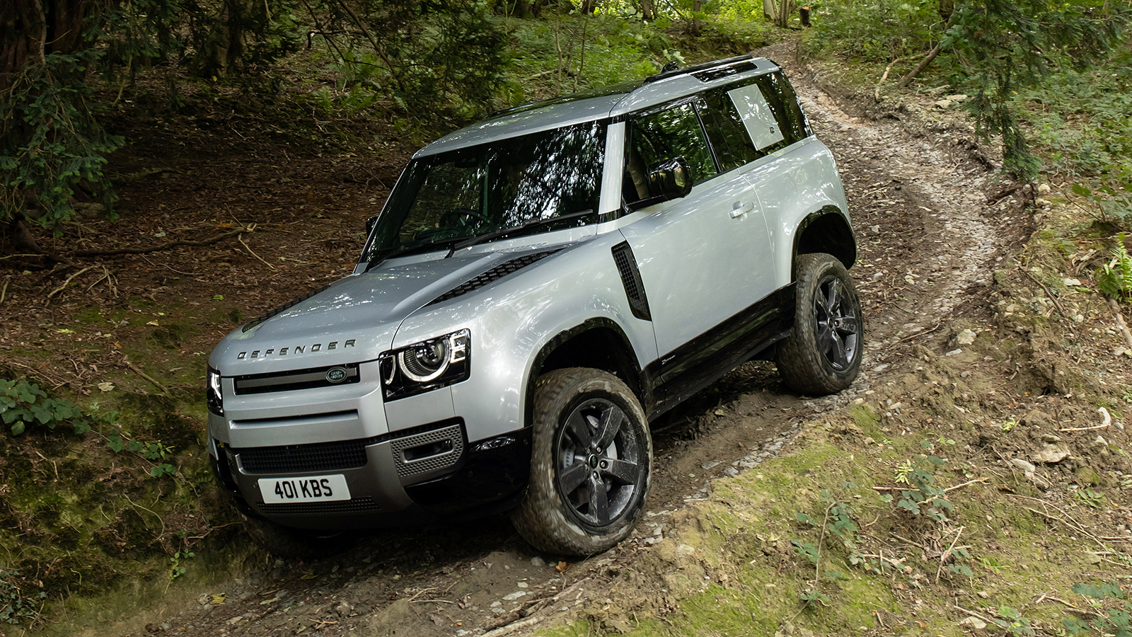2021 Land Rover Defender PHEV, diesel six-cylinder ...
