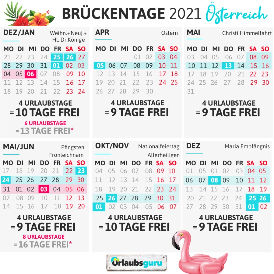 Ostern 2021 - Bruckentage 2021 Holen Sie Mehr Aus Ihrem ...