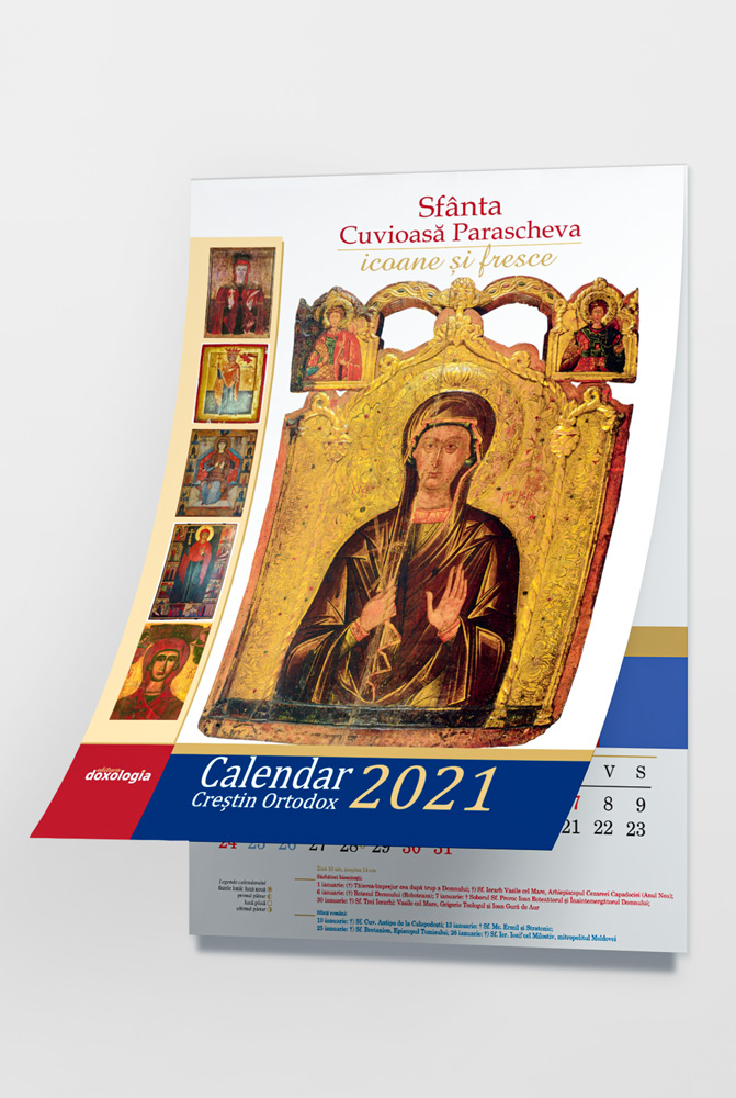 Calendar Creștin Ortodox 2021 cu icoane: Sfânta Cuvioasă ...