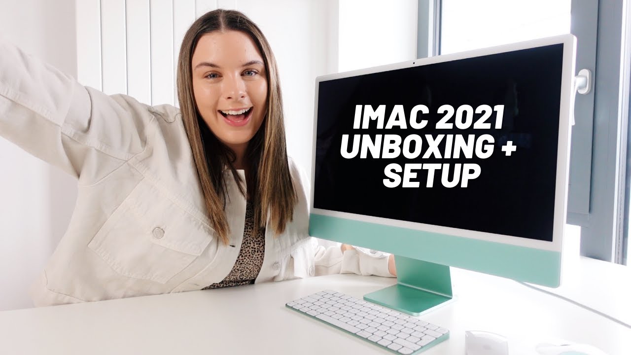 Unboxing iMac 2021 M1 Green - UnboxingVideos.tv