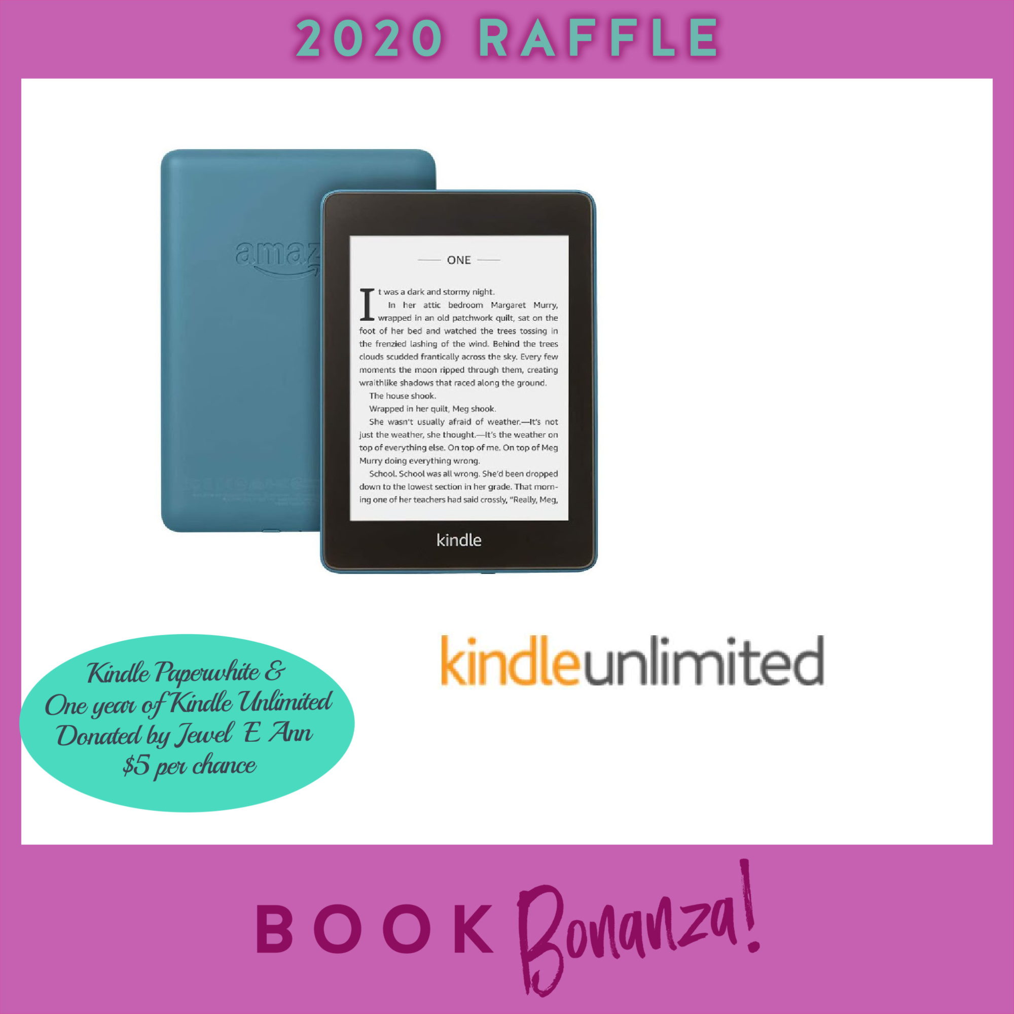 Kindle Paperwhite E Reader 32 GB & One year of Kindle ...