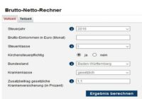 Brutto Netto Rechner 2021 Rentner