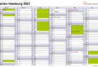 Kalenderwochen 2021 Ferien Niedersachsen