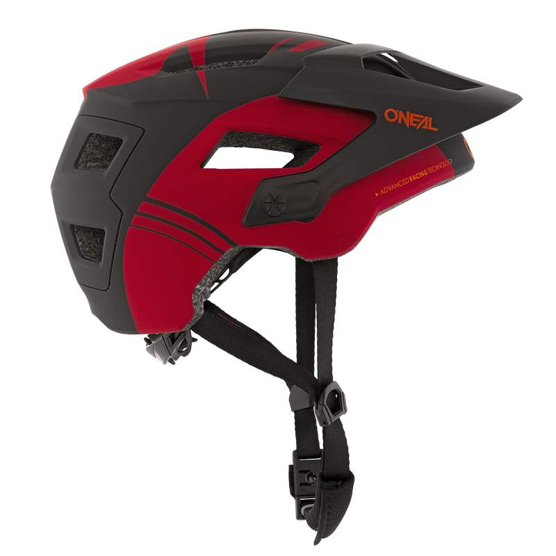 2021 ONeal Defender Nova Rot Orange Fahrrad Helm All ...