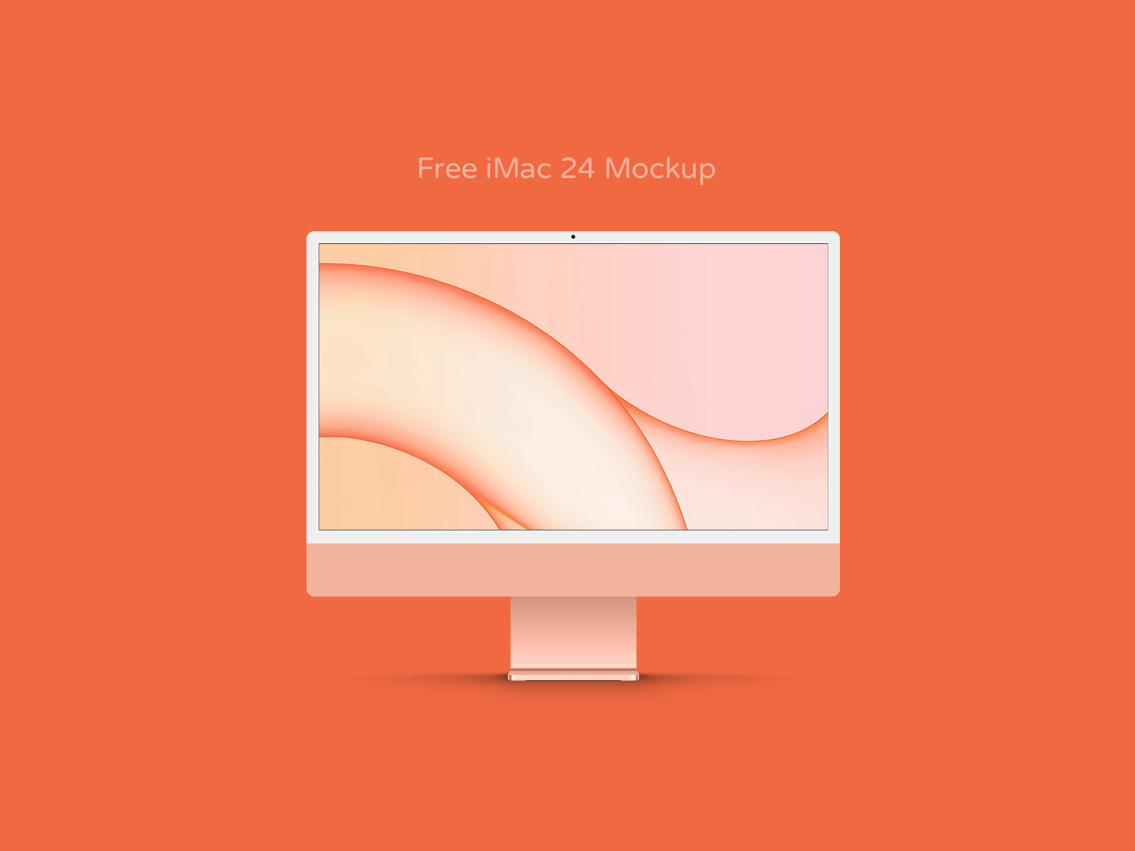 Free Colorful Apple iMac 24 Inches 2021 Mockup PSD - Good ...