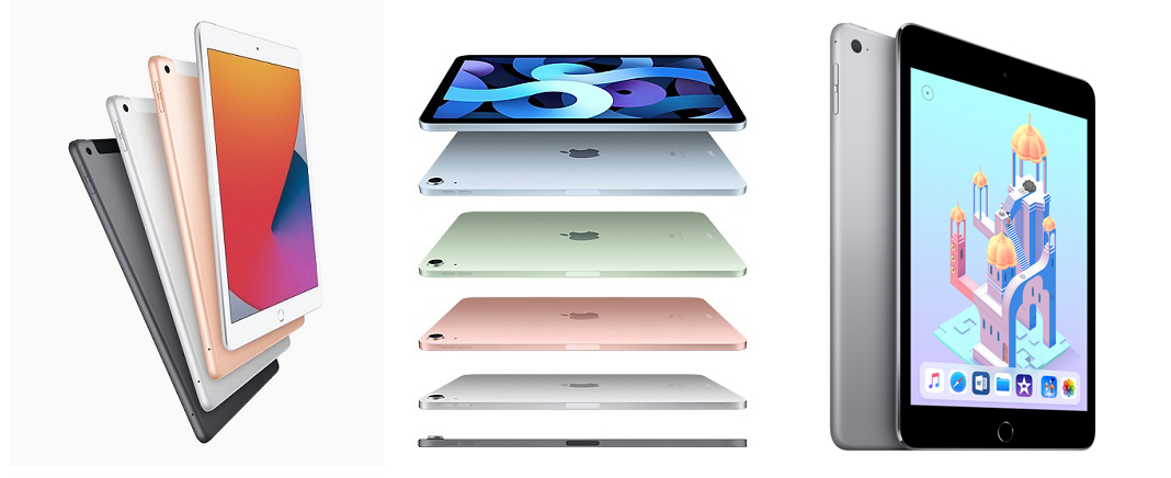iPad Air 4 vs iPad 10.2 vs iPad Mini 5: Specs Comparison ...