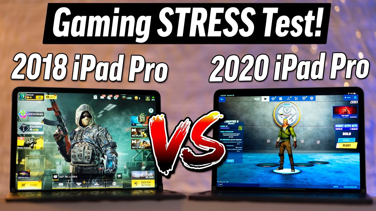 2021 2018 vs 2020 iPad Pro - 120FPS Gaming Battery Life ...