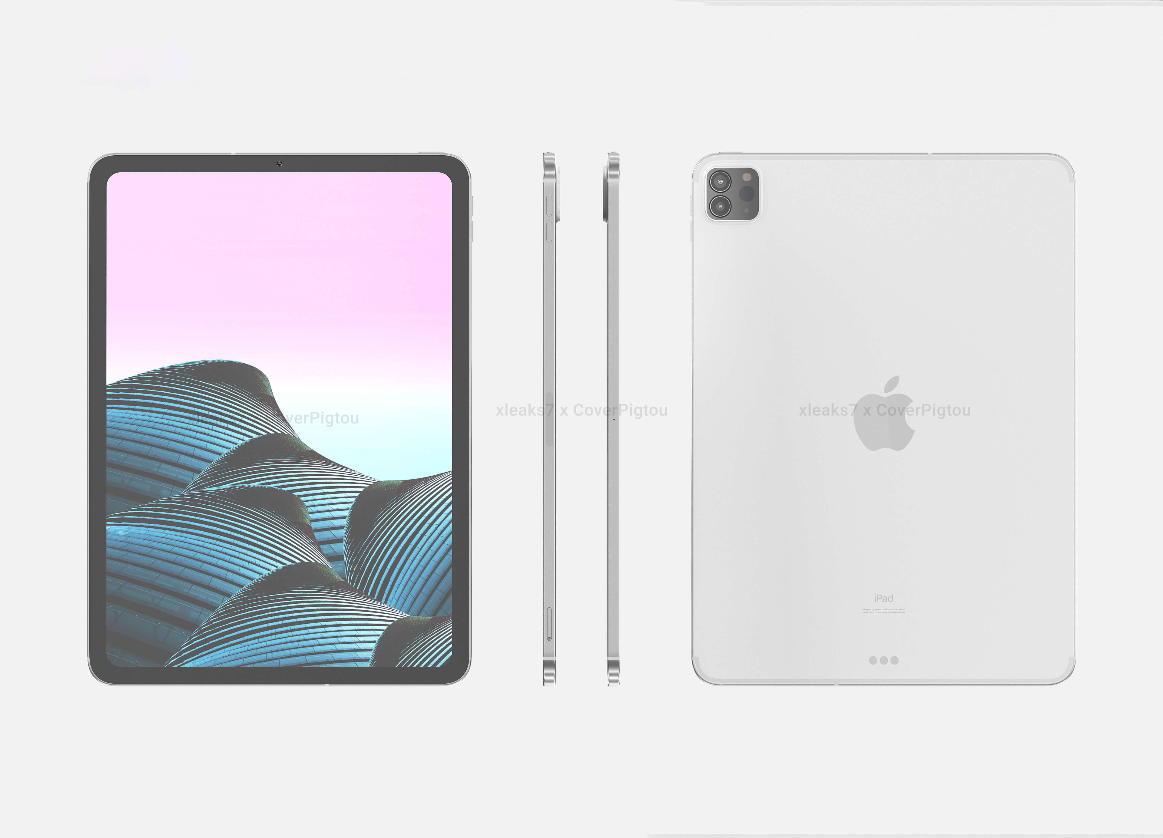 iPad Pro (2021) เผยภาพเรนเดอร์ล่าสุด จ่ออัปเกรดไปใช้ชิป ...
