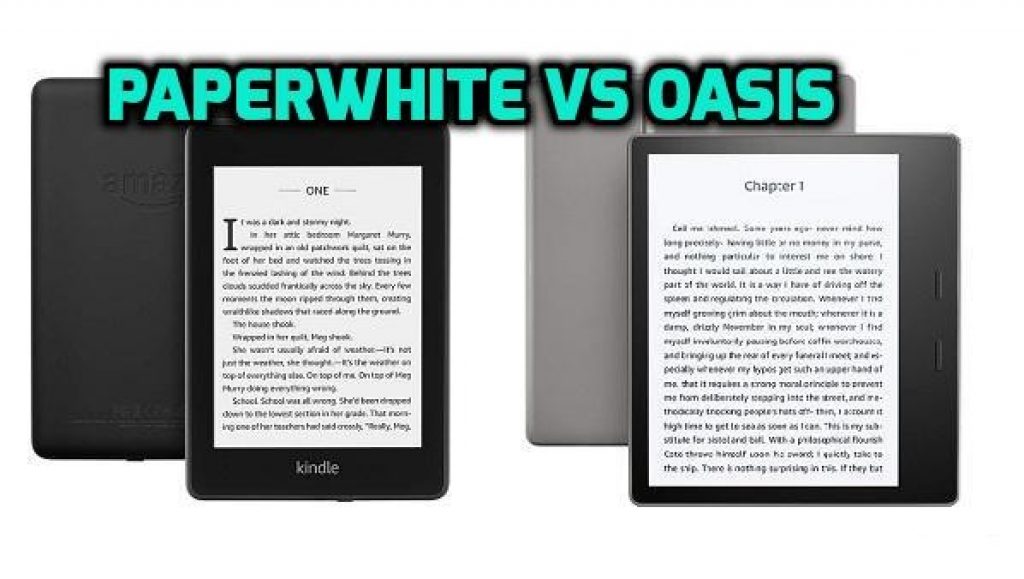 Kindle Oasis vs Paperwhite - which ebook reader is better ...