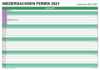 Ferien Niedersachsen 2021 Kita