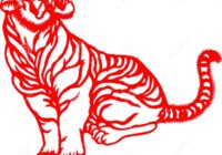Chinese New Year Calendar Tiger