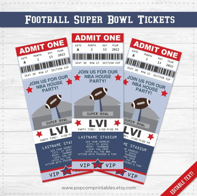 Super Bowl 2022 Date Tickets