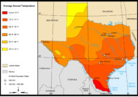 Texas Yearly Weather Chart