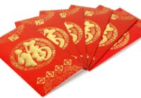 Chinese New Year Red Envelope With Money