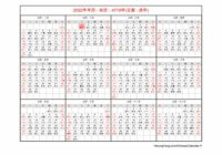 Chinese Calendar 2022 Element