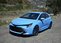 2022 Corolla Hatchback Blue