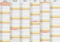 Calendar 2022 Printable Canada