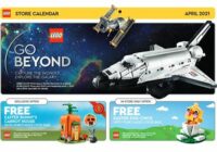 Lego April 2022 Calendar