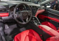 2022 Toyota Camry Red Interior For Sale