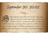 How Many Days Until September 30 2022