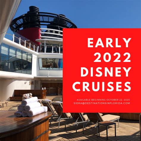 Disney Cruise Vacations 2022