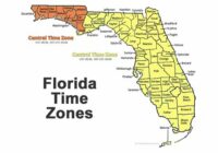 Where Is The Time Zone Change On I 10 In Florida