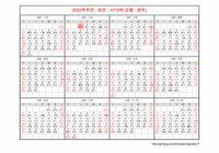 Chinese Calendar 2022 Singapore