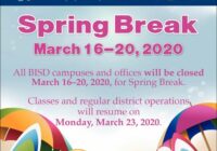 Spring Break 2022 El Paso Isd