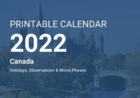 Moon Phases 2022 Bc Canada