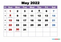 May 2022 Florida Holidays