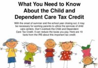 Who Qualifies For Child And Dependent Care Credit