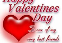 Happy Valentines To Friends