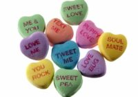 Valentine Heart Candy Phrases