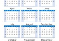 Free 2022 Calendar Year Template