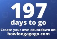 How Many Days Until 2022 March