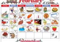 National Holidays 2022 February