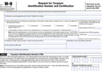 W9 Form 2022 Meaning
