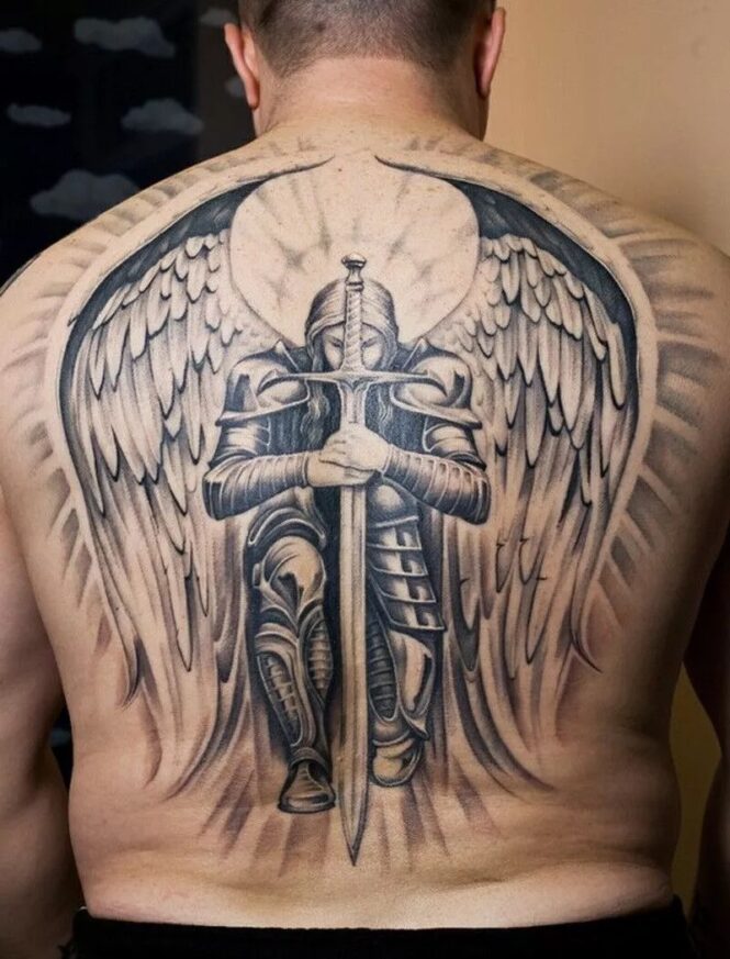 Angel Gabriel Tattoo