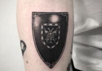 Shield Of God Tattoo Small