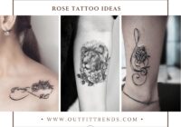 Clock As Well As Rose Tattoo Definition