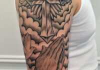 Fifty Percent Sleeve Tattoo Clouds