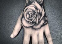 Hand Tattoos Rose