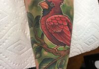 Male And Also Women Cardinal Tattoo