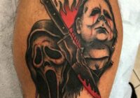 Michael Myers Tattoo Layout