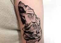 Zeus Lightning Bolt Tattoo