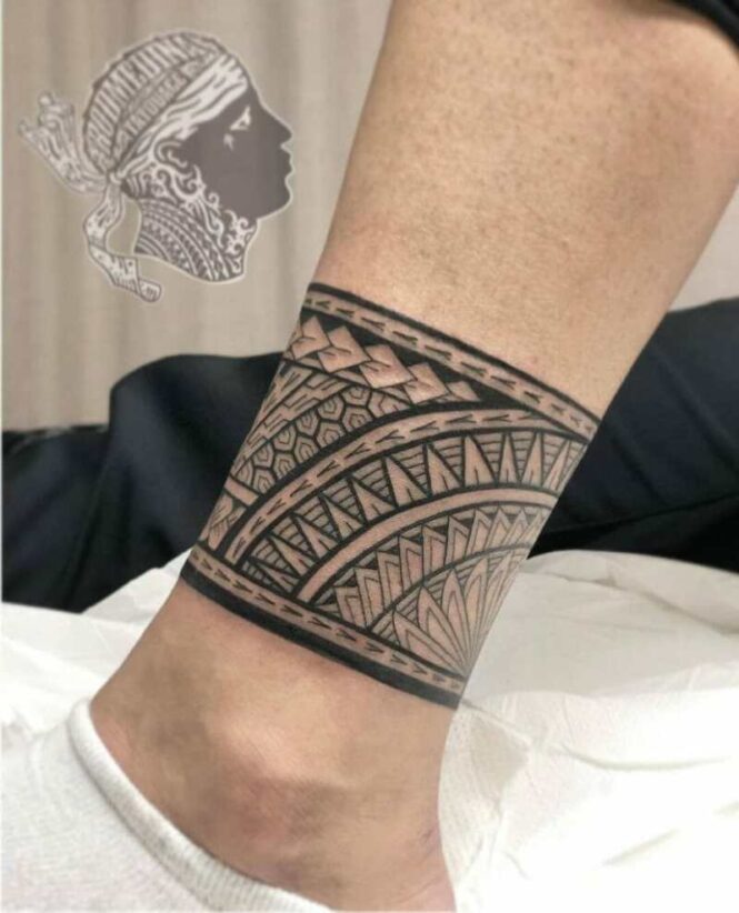 Leg Band Tattoo Definition