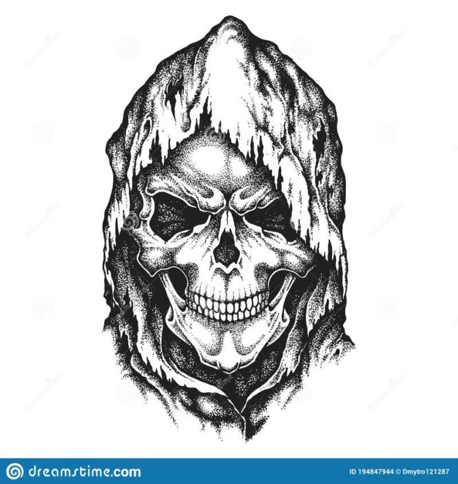 Hood Tattoo Stencils